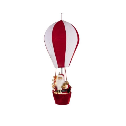MONGOLFIERA BABBO NATALE H150